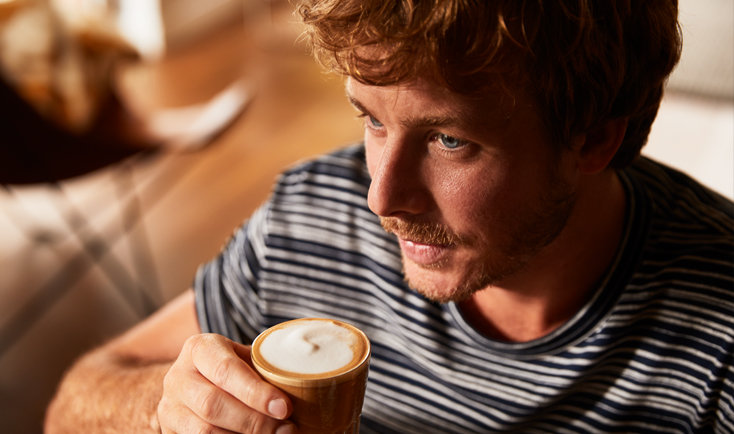 Kopf, Person, Getränk, Kaffee, Kaffeetasse, Gesicht, Becher