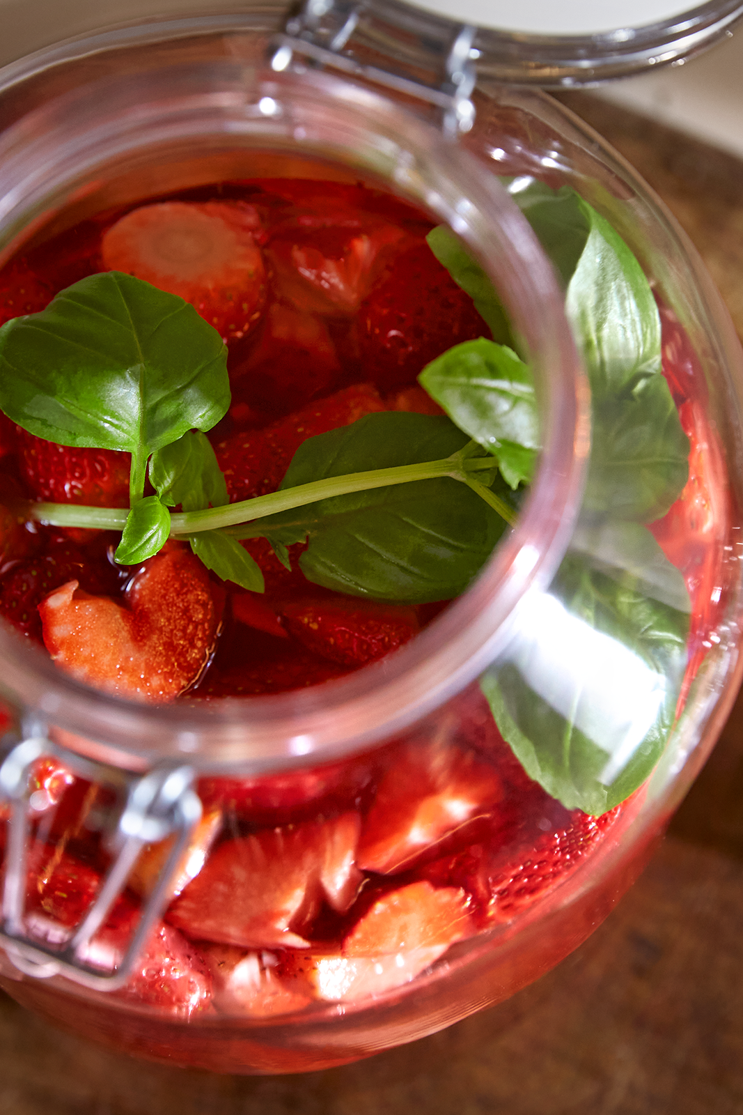 Blatt, Pflanze, Krug, Beere, Essen, Obst, Produzieren, Erdbeere, Kräuter, Ketschup