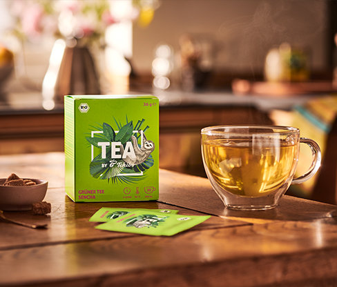 Getränk, Tee, Becher, Grüner Tee