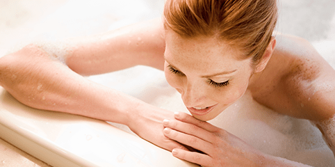 Person, Waschen, Baden, Badewanne, Wanne