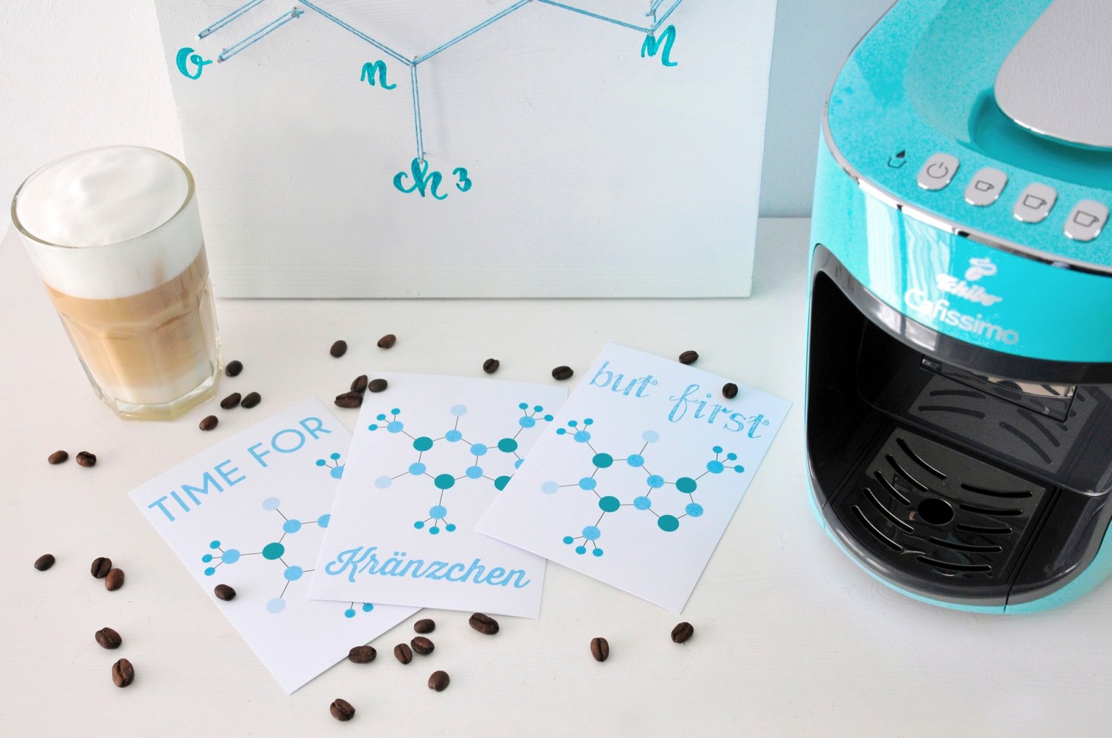 Becher, Weißes Brett